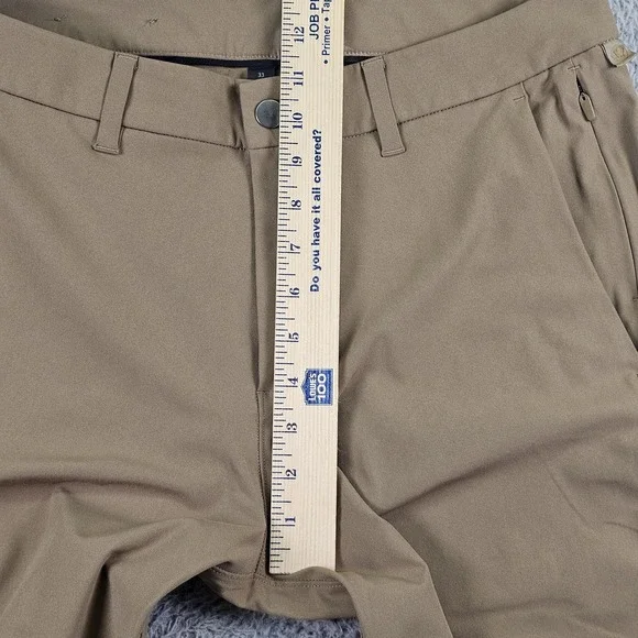 Lululemon Pants Mens 33 Beige Chino Stretch Casual Performance Golf LM5975S - Picture 6 of 11